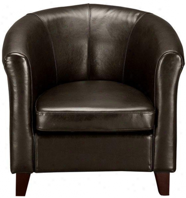 "madrid Club Chair - 30""h, Brown"