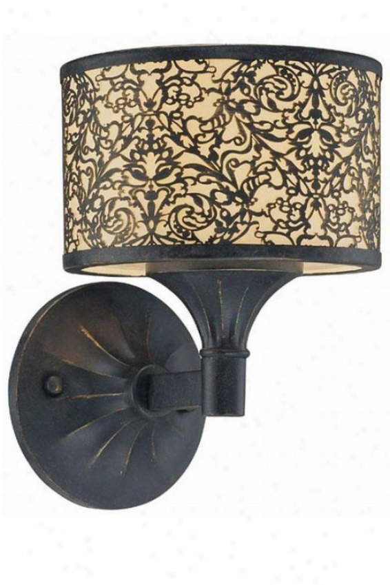 Malia Wall Sconce - 1 Ligbt/sconce, Bronze