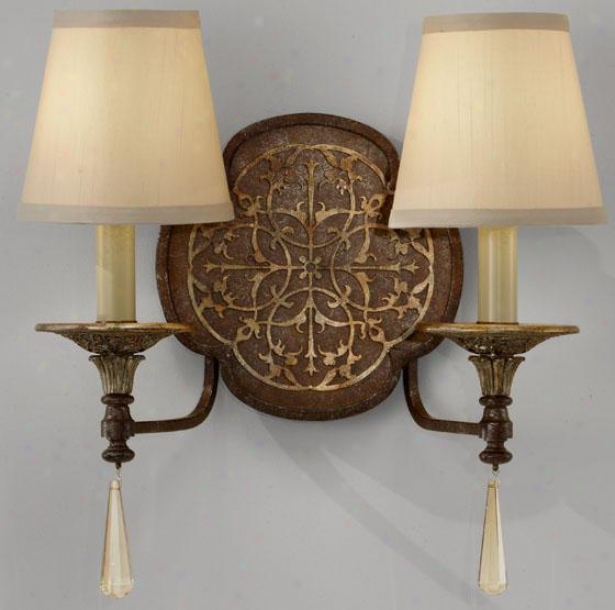 Marabelle Sconce - Two Light, Brit Bronze