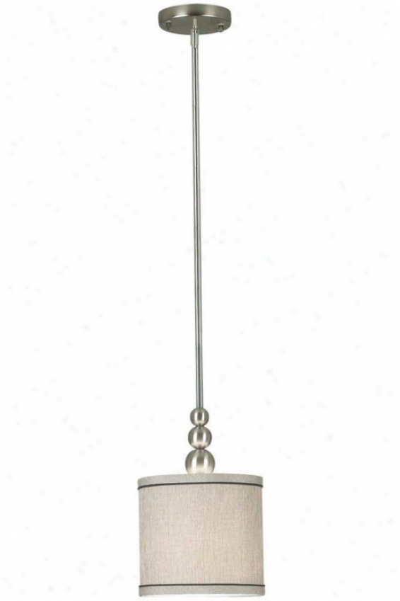 Margot 1-light Mini Pendant - 1-light, Grey Steel