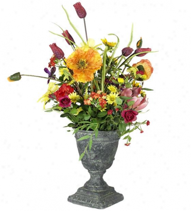 "maria Floral Arrangement - 22.5""h, Purple"