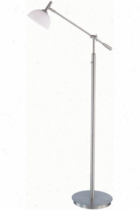 "marion Floor Lamp - 26""x61"", White"