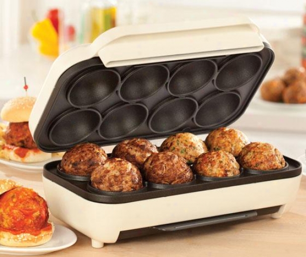 "meatball Maker - 8""hx5""wx9""d, Almond"