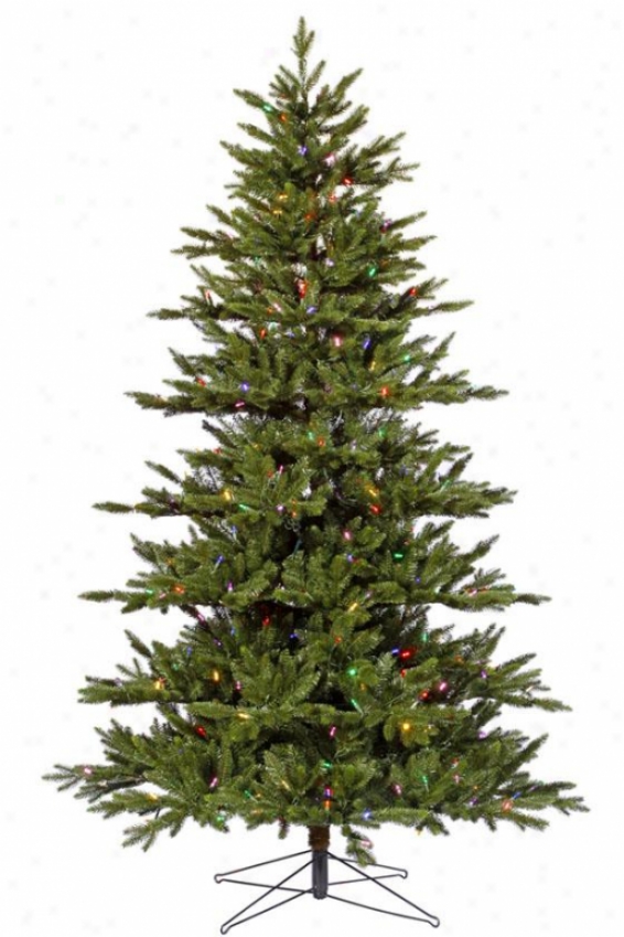 "medium Noble Led Fir Tree - 90""hx55""w, Multi"