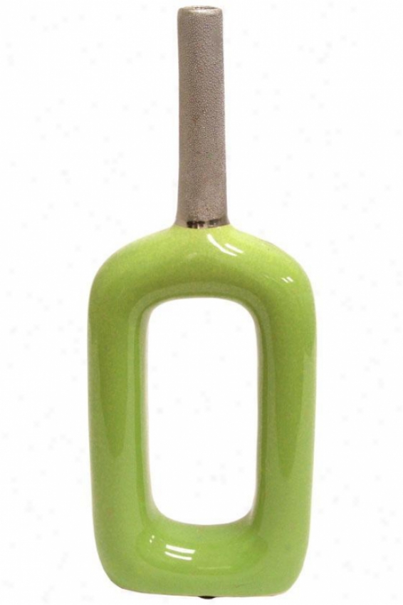 Metropoiitan Vase - Tall, Green