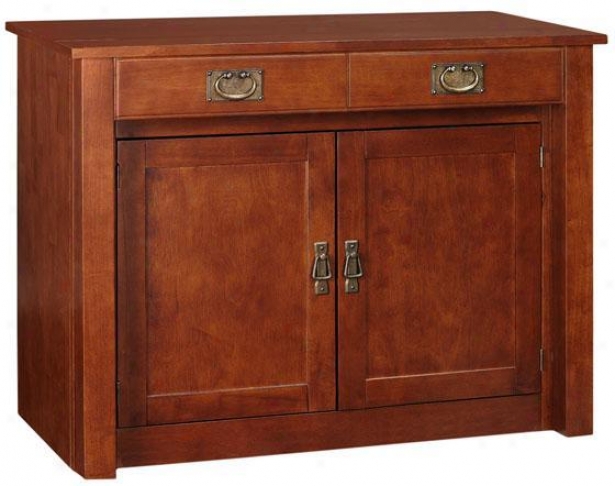 "mission Expanding Cabinet - 31""h, Fruitwood"