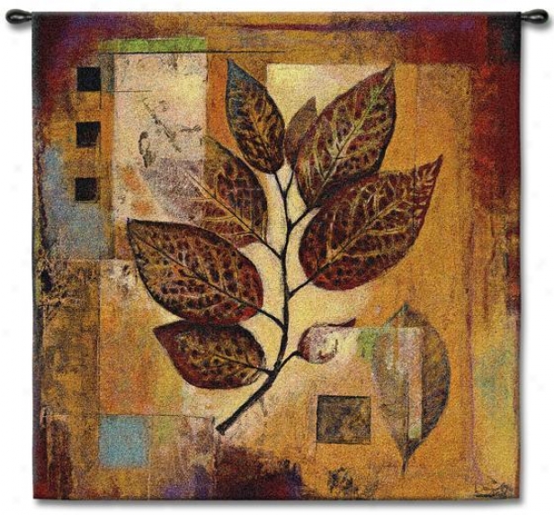 "modernist Autumn Tapestry - 53""hx53""w, Multi"