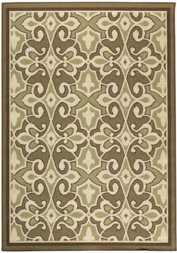 "montrrrey Area Rug - 3'7""x5'6"", Green"