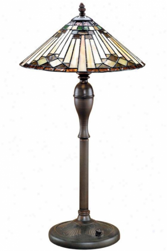 "moonstruck Table Lamp - 24.5""xh14""d, Bronze Bronze"