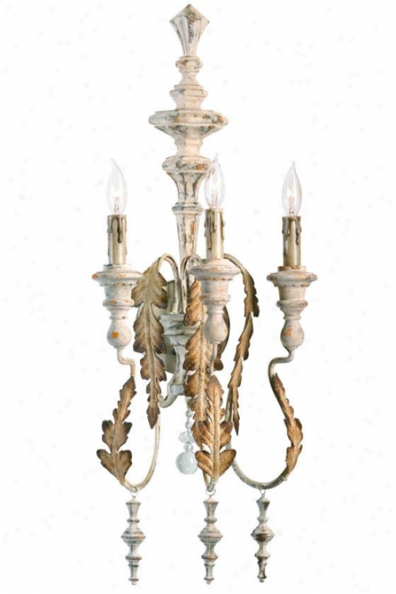 Motivo Sconce - 3-light, Persian White