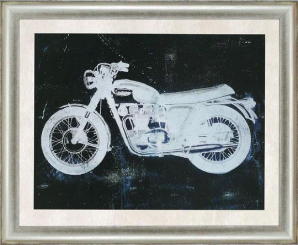 "moto Wall Art - 37""hx45""w, Black"