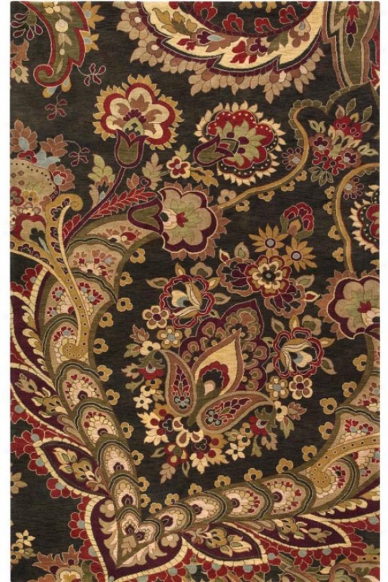 Moulin Area Rug - 8'x11', Coffee Brown