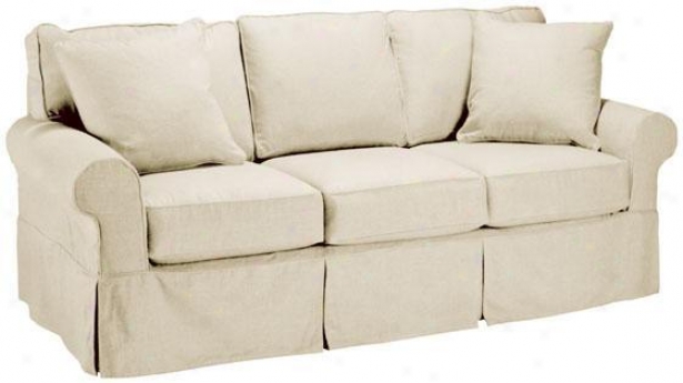 Nantucket Slipcover 3-seater Sofa - Slpcvr Sleeper, Twill Natural