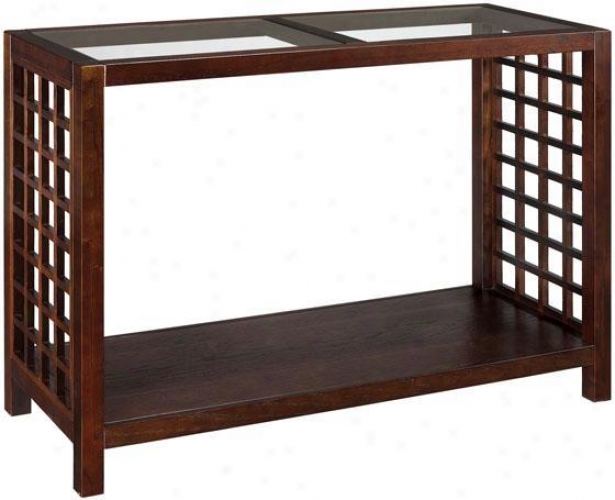 Narita Sofa Console Table - Console, Brown