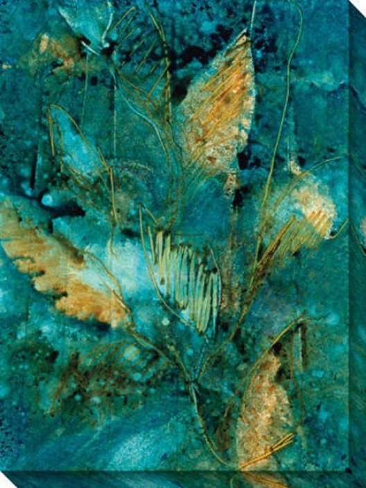 Natural Selection Iv Canvas Wall Art - Iv, Blue