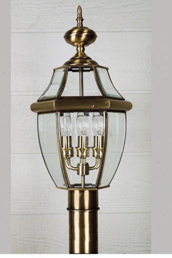 Newbury 4-light Outdoor Post Lantern - 4-light, Copper Assurance