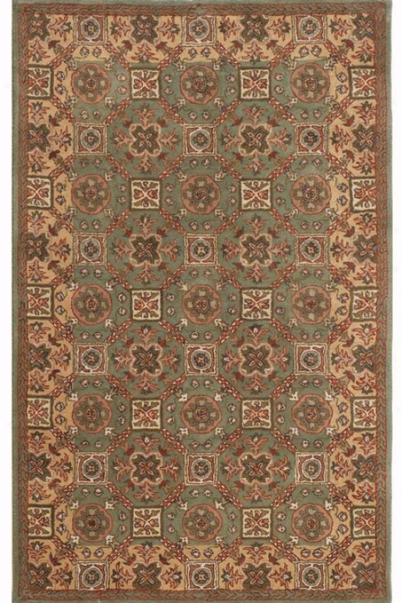 Newhaven Area Rug - 6' All over, Sage