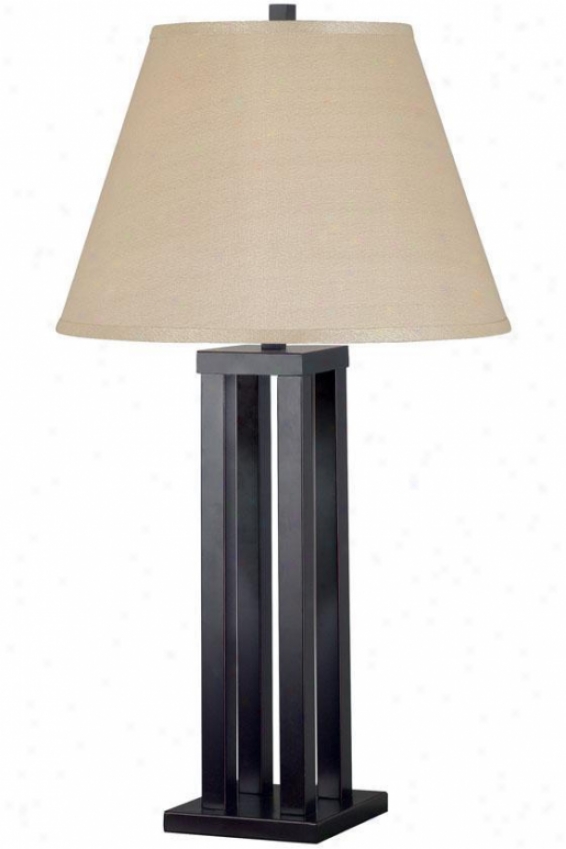 "newton Table Lamp - 29""h, Oil Rubbed Bronze"