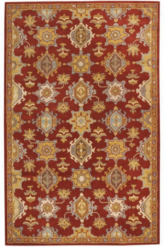 Nobility Rug - 4'x6', Red