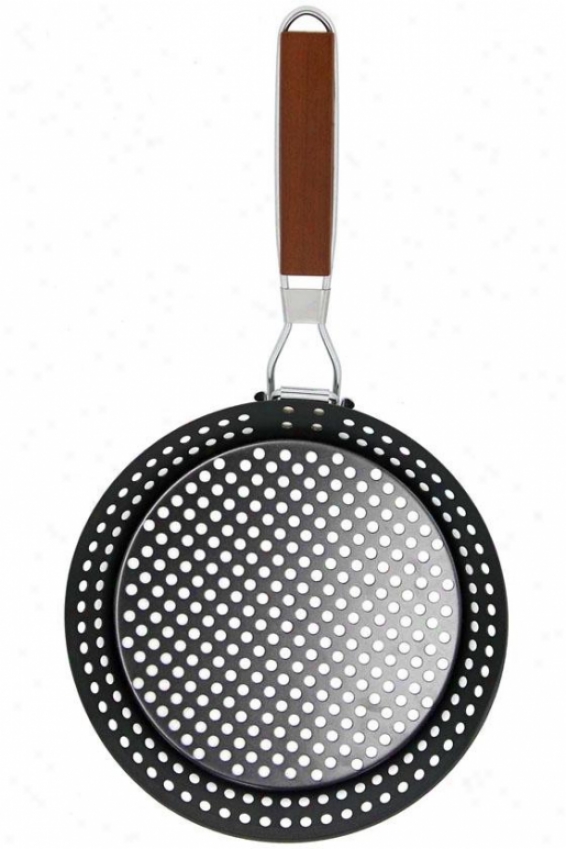 Non-stick Grilling Skillet - 12.83hx11.77w,, Brown Forest