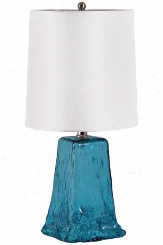 "normandy Tablr Lamp - 20""hx10""d, Blue"