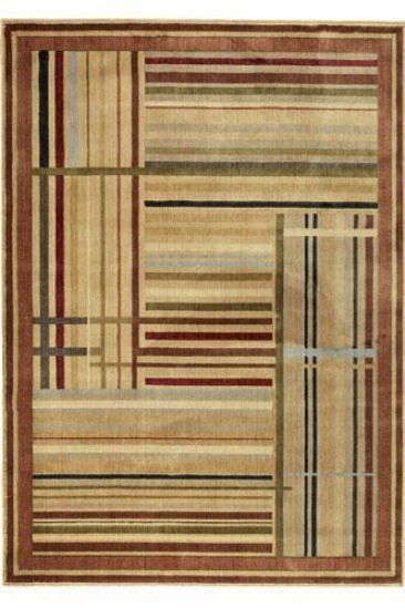 Nourison Genuine Area Rug - 5' Round, Multi