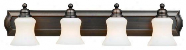 Oakland 4-lgiht Vanity - 4-light, Harbor Bronze