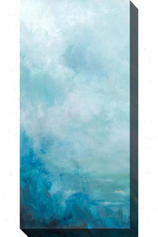 Ocean Face I Canvaq Wall Art - I, Blue