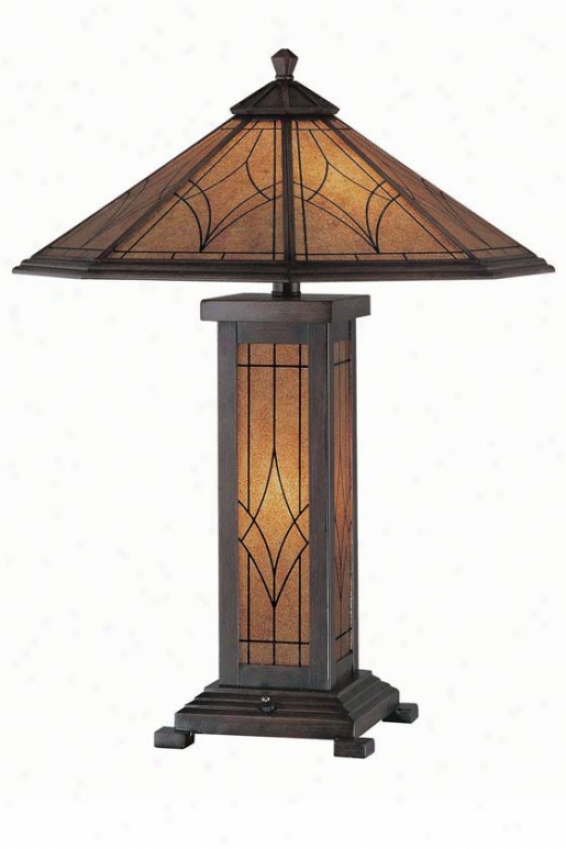 "odessa Table Lamp - 25""h X 19.75""w, Bronze"