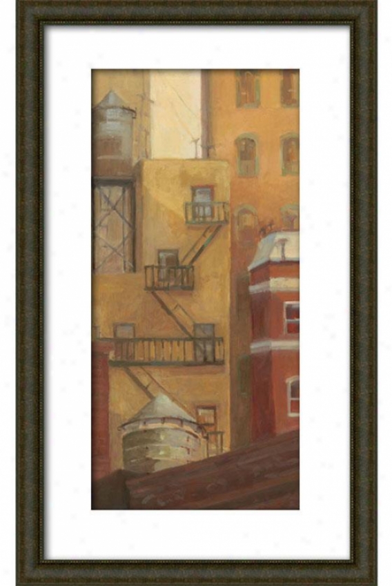 Old Town I Framed Wall Art - I, Matted Bulwood