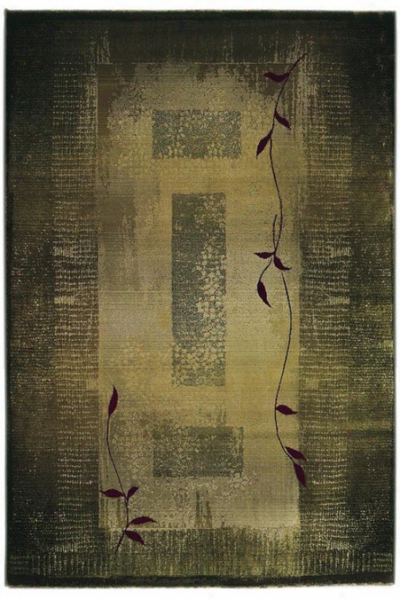 "oriental Weavers Mantra Area Rug - 5'3""x7'6"", Green"