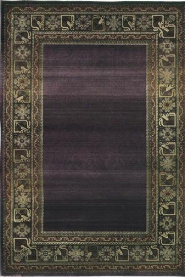 Oriental Weavers Mist Area Rug - 6' Round, Gray