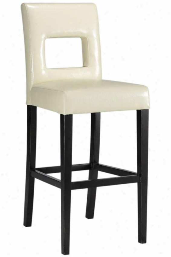 "oscar Bar Stool - 45.5""hx18.5""w, Cream"