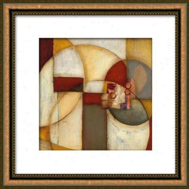 Outer Reaches I Framed Wall Art - I, Matted Gold