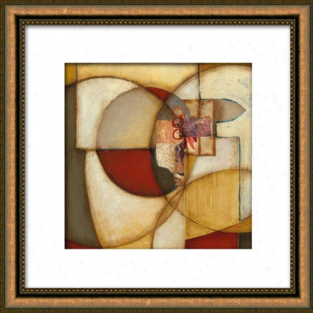 Outer Reaches Ii Framed Wall Trade - Ii, Matted Gold