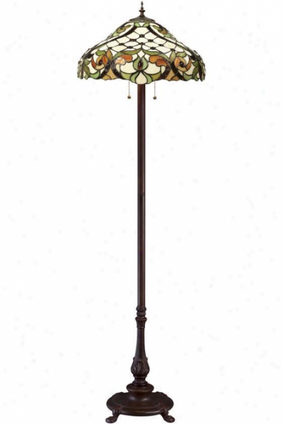 Oyster Bay Reflections Floor Lamp - Cover with a ~, Multi