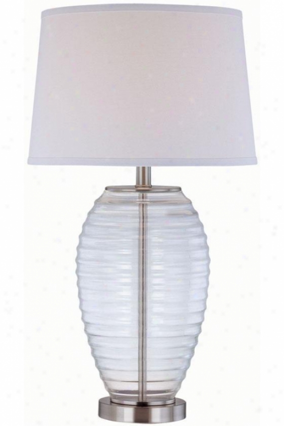 "Spectacle Table Lamp - 15""x82"", Clear"