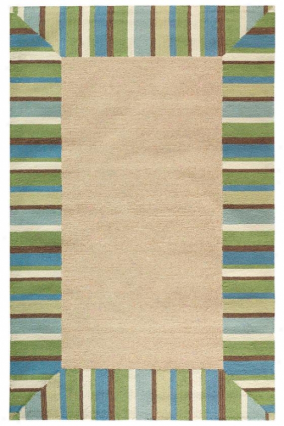 Panama Area Rug Ii - 2'x8' Runner, Turquoise