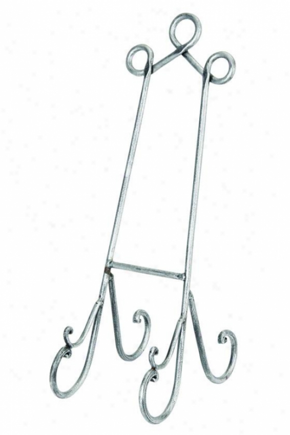 "parlour Slver Easel - 19""h, Silver"