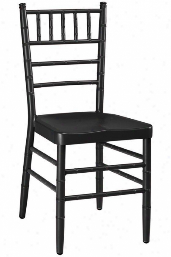 "party Chair - 35.5""hx16""w, Black"