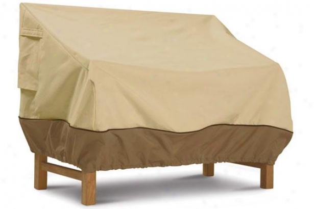 Patio Bench Cover - One Size, Pbbl/earth/bark