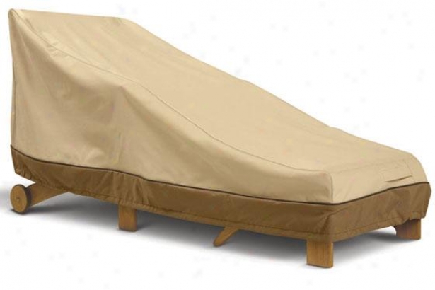 Patio Day Chaise Cover - Larye, Pbbl/earth/bark