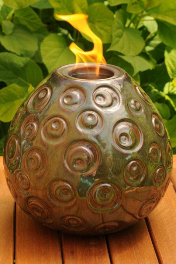 Pele Firepot I - Large, Green