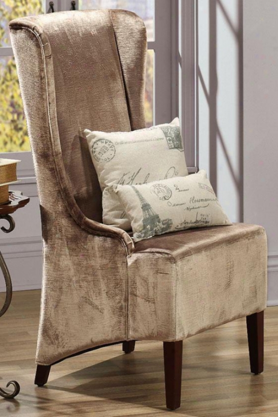 "phillips High-back Chair - 30""hx18""w, Bronze"