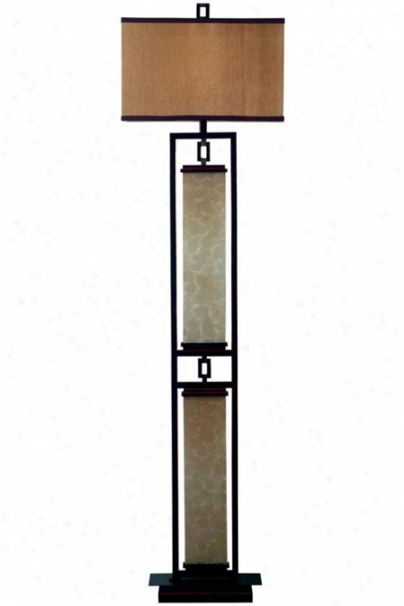 "plateau Floor Lamp Ii - 60""h, Copper Bronze"