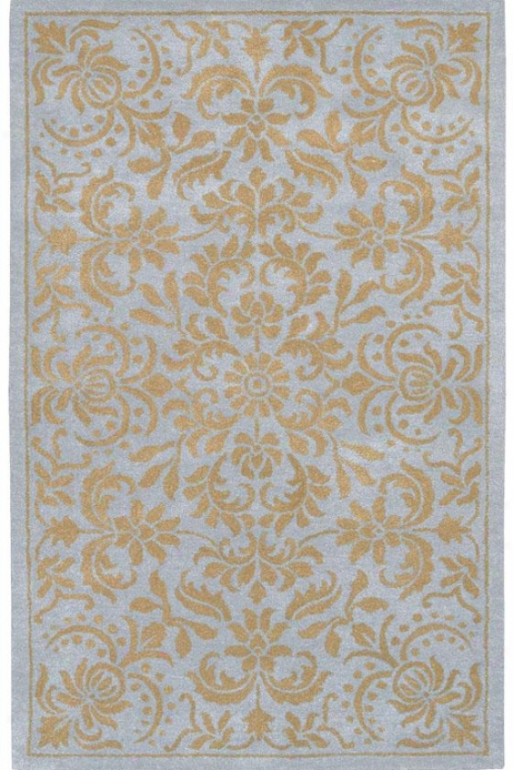 "prestige Ii Area Rug - 2'6""x8' Messenger, Palee Blue/tan"