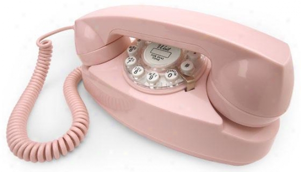 "princess Phone - 4.25""hx8.5""w, Pnik"