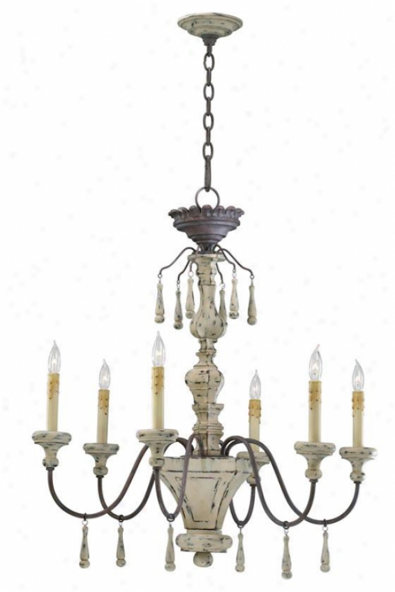 Provence Chandelier - 6-light, Carriage House