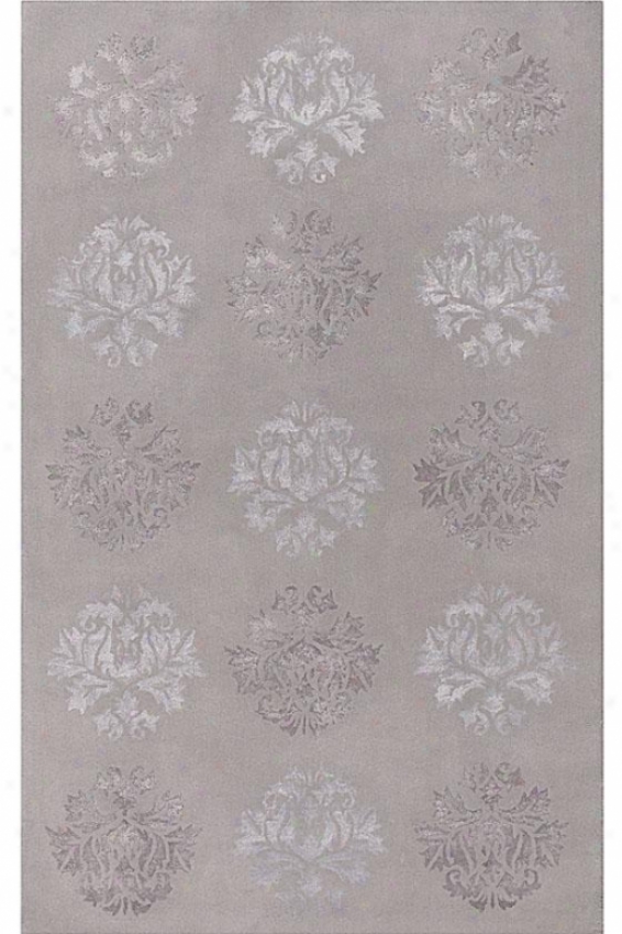 Province Ii Area Rug - 8x11, Lt Gray/silver