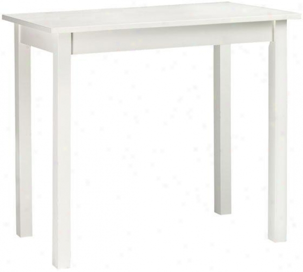 "pub Bar Tabpe - 42""hx22""w, White"